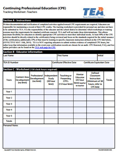 texas teacher certification assignment chart